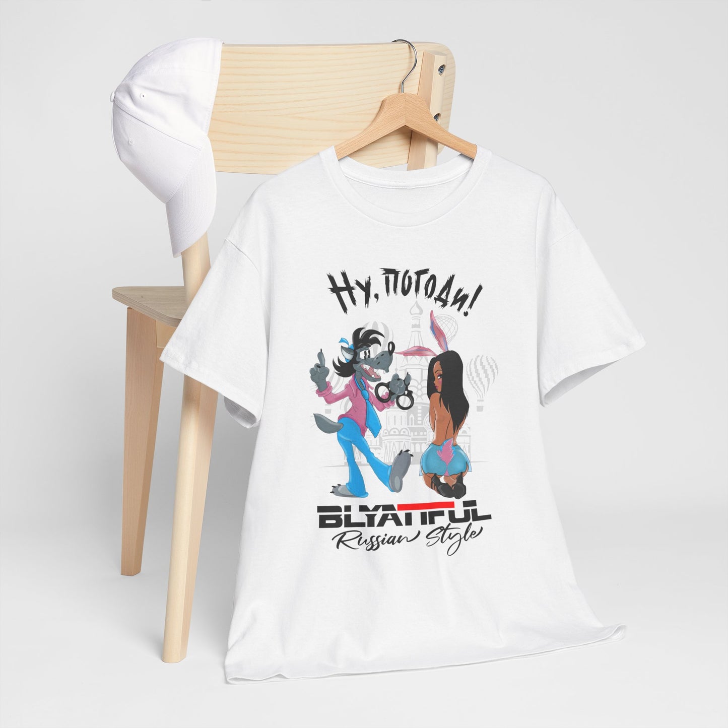Nu Pogodi Bunny Unisex Tshirt